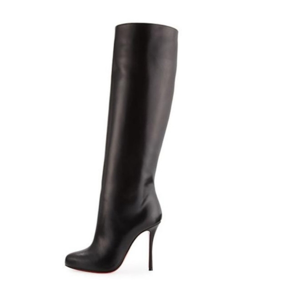 Christian Louboutin Vitish 100 CALF Knee- High Boots/Booties - Brand New - Picture 8 of 8